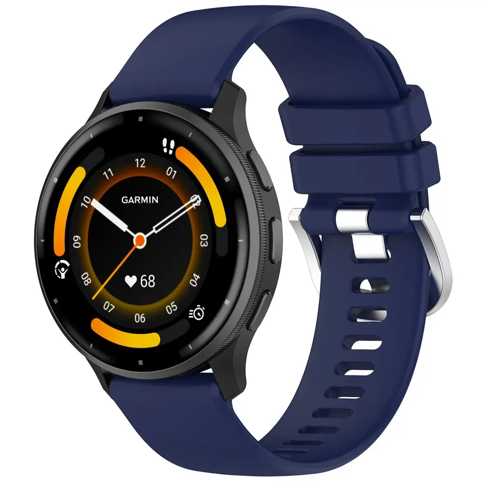 Strap-it® Strap-it Garmin Venu 3 Silikon Classic Armband (Dunkelblau) Strap-it® Strap-it Garmin Venu 3 Silikon Classic Armband (Dunkelblau)