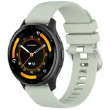 Strap-it® Garmin Venu 3 Silikon Classic Armband (Hellgrün) Strap-it® Garmin Venu 3 Silikon Classic Armband (Hellgrün)