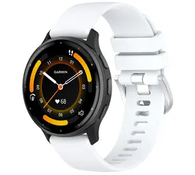 Strap-it® Garmin Venu 3 Silikon Classic Armband (Weiß) Strap-it® Garmin Venu 3 Silikon Classic Armband (Weiß)