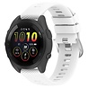 Strap-it® Strap-it Garmin Forerunner 265 Silikonarmband (Weiß)