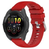Strap-it® Garmin Forerunner 265 Silikonarmband (Rot) Strap-it® Garmin Forerunner 265 Silikonarmband (Rot)