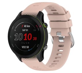 Strap-it® Garmin Forerunner 255 Silikonarmband (Rosa) Strap-it® Garmin Forerunner 255 Silikonarmband (Rosa)
