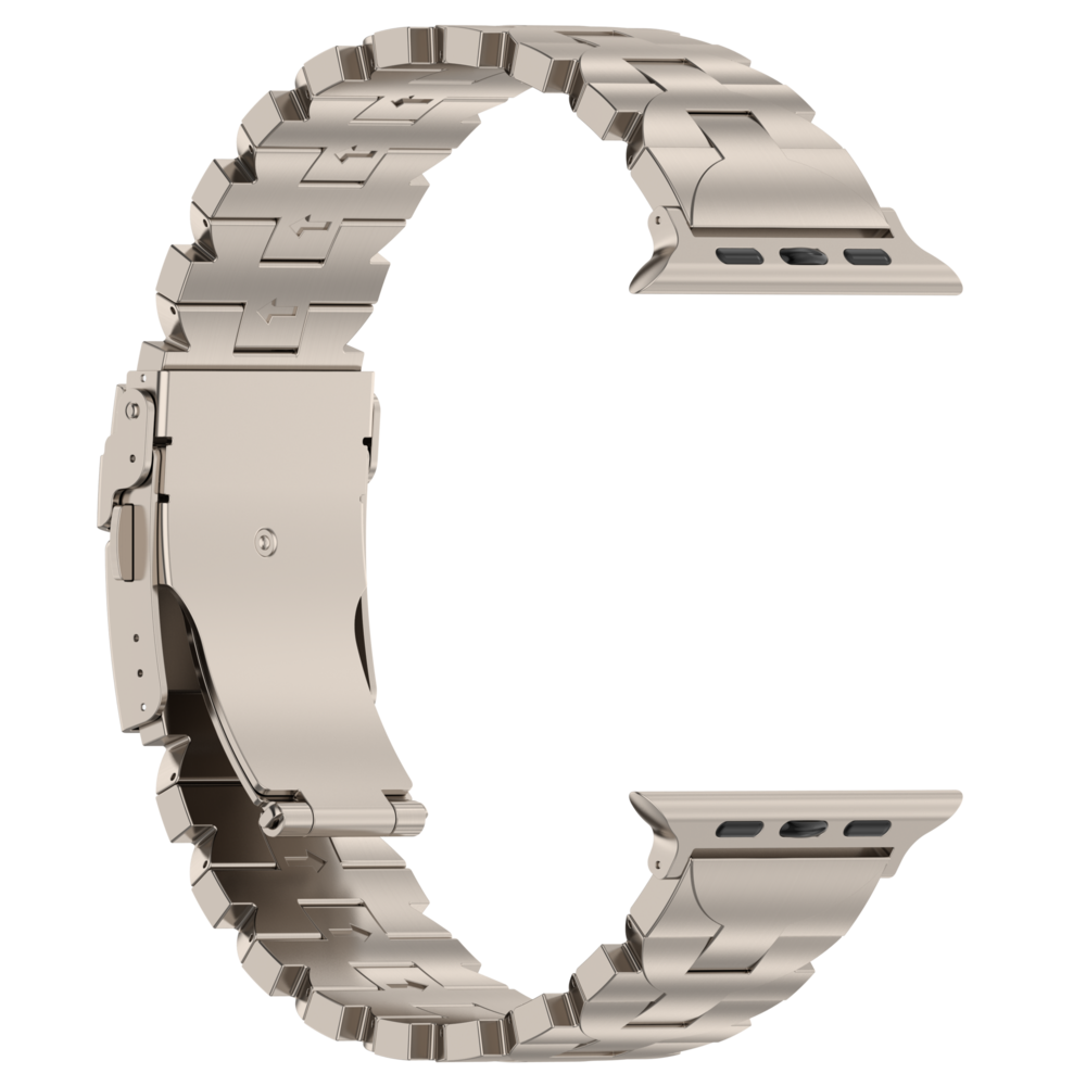 Strap-it® Strap-it Apple Watch Butterfly Titan Armband (Titanium) Strap-it® Strap-it Apple Watch Butterfly Titan Armband (Titanium)