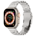 Strap-it® Strap-it Apple Watch Butterfly Titan Armband (Silber)