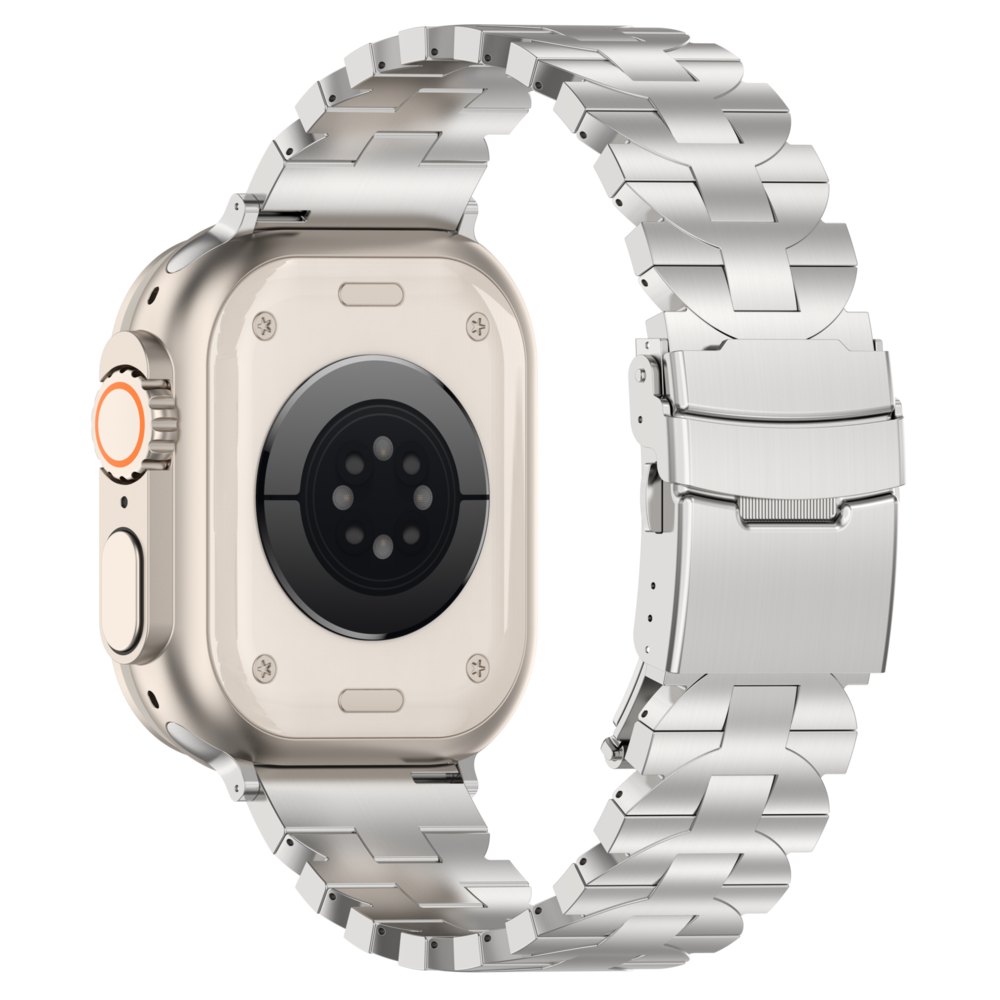 Strap-it® Strap-it Apple Watch Butterfly Titan Armband (Silber) Strap-it® Strap-it Apple Watch Butterfly Titan Armband (Silber)