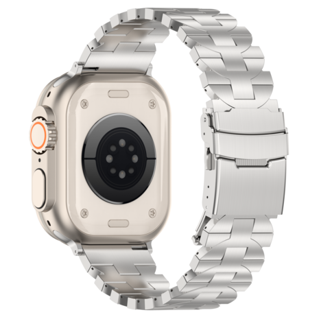 Strap-it® Strap-it Apple Watch Butterfly Titan Armband (Silber) Strap-it® Strap-it Apple Watch Butterfly Titan Armband (Silber)