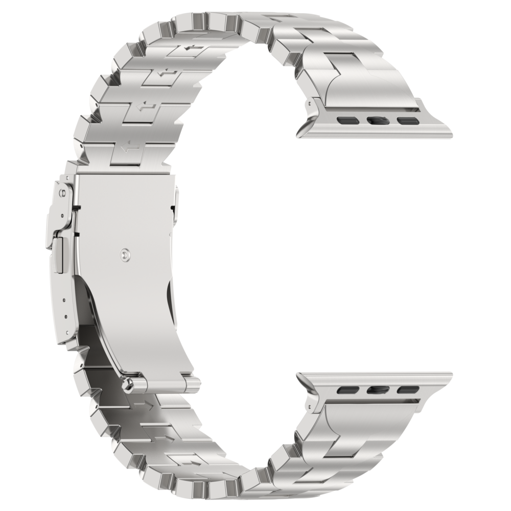 Strap-it® Strap-it Apple Watch Butterfly Titan Armband (Silber) Strap-it® Strap-it Apple Watch Butterfly Titan Armband (Silber)