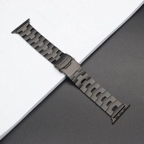 Strap-it® Strap-it Apple Watch Titan Grain Band (Graphit) Strap-it® Strap-it Apple Watch Titan Grain Band (Graphit)