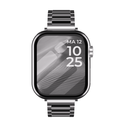 Strap-it® Strap-it Apple Watch Luxus-Titanarmband (Silber) Strap-it® Strap-it Apple Watch Luxus-Titanarmband (Silber)