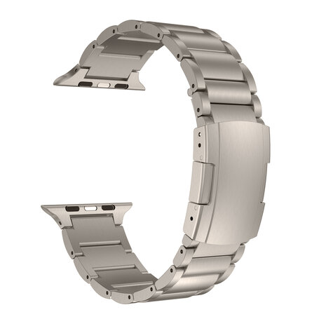 Strap-it® Strap-it Apple Watch Titanarmband (Titanium) Strap-it® Strap-it Apple Watch Titanarmband (Titanium)