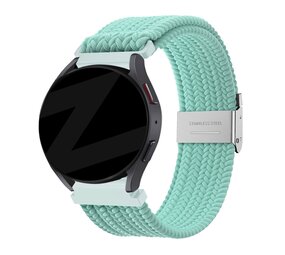 Bandz Bandz Amazfit Active geflochtenes Nylon Band (Türkis) Bandz Bandz Amazfit Active geflochtenes Nylon Band (Türkis)