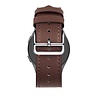Bandz Bandz Amazfit Active Lederarnband 'Deluxe' (Braun) Bandz Bandz Amazfit Active Lederarnband 'Deluxe' (Braun)