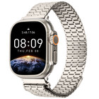 Strap-it® Strap-it Apple Watch Luxus-Metallgewebe-Armband (Polarstern)
