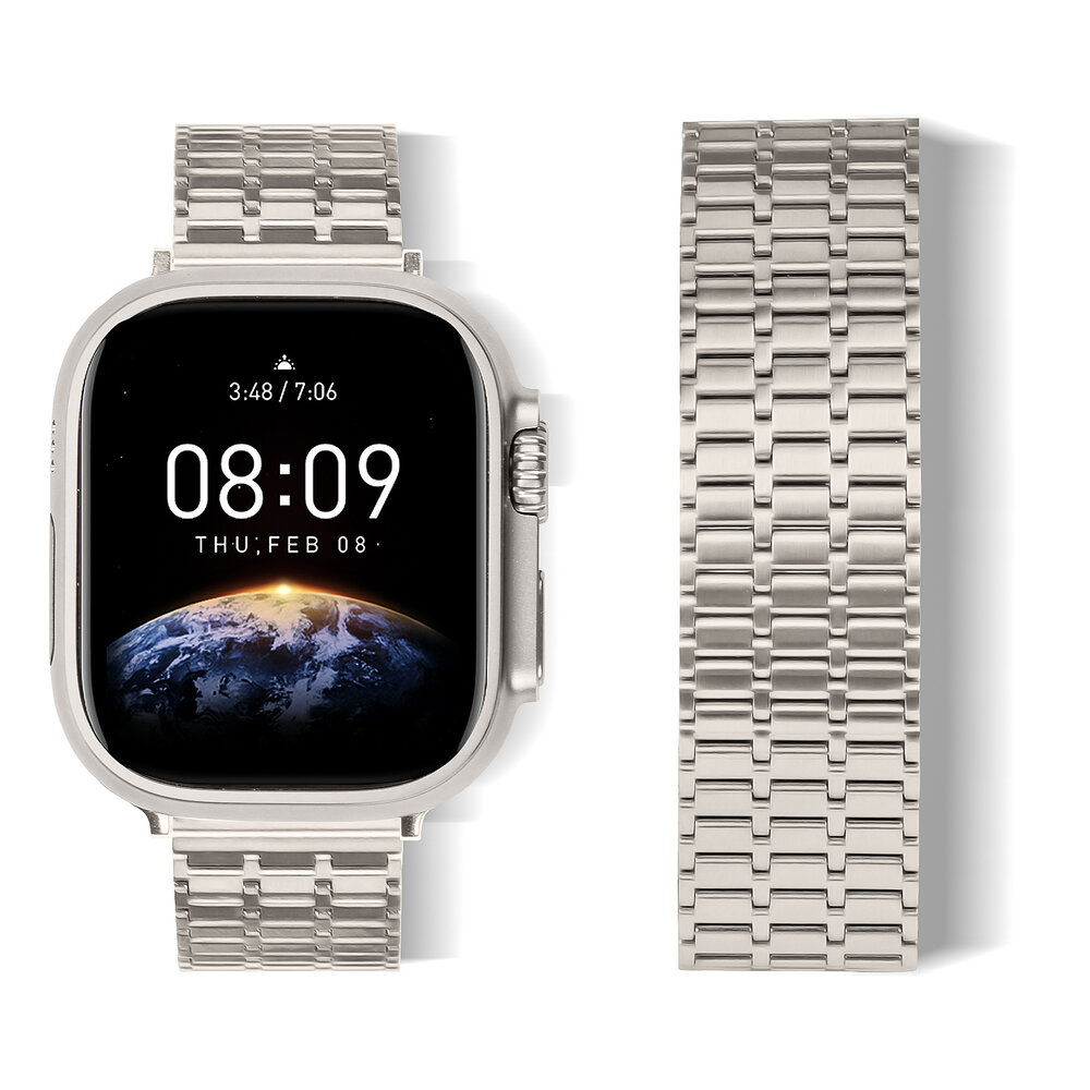 Strap-it® Strap-it Apple Watch Luxus-Metallgewebe-Armband (Polarstern) Strap-it® Strap-it Apple Watch Luxus-Metallgewebe-Armband (Polarstern)