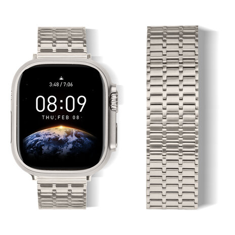 Strap-it® Strap-it Apple Watch Luxus-Metallgewebe-Armband (Polarstern) Strap-it® Strap-it Apple Watch Luxus-Metallgewebe-Armband (Polarstern)