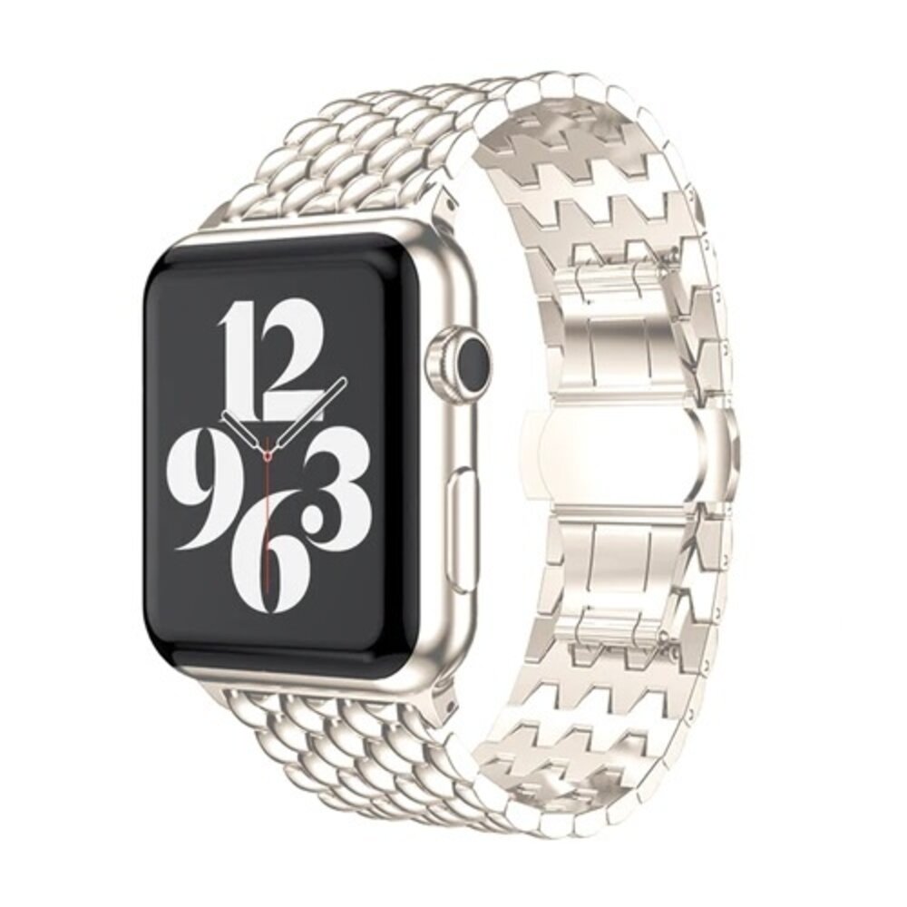 Strap-it® Strap-it Apple Watch Drache Gliederarmband (Polarstern)