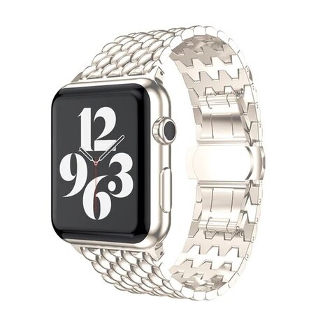 Strap-it® Strap-it Apple Watch Drache Gliederarmband (Polarstern)