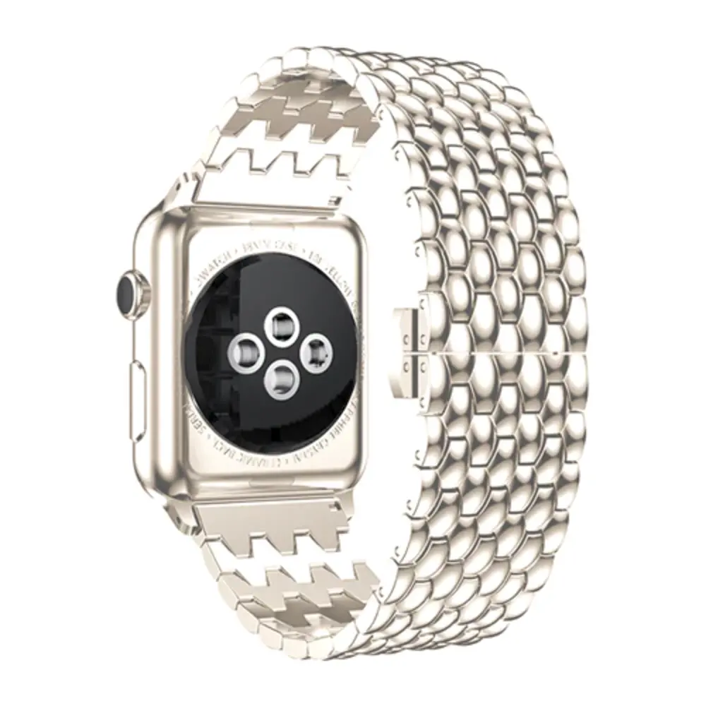 Strap-it® Strap-it Apple Watch Drache Gliederarmband (Polarstern)