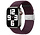 Strap-it Apple Watch geflochtenes Armband (Dark Cherry)