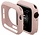 Strap-it Apple Watch TPU Hülle (Rosa Sand)