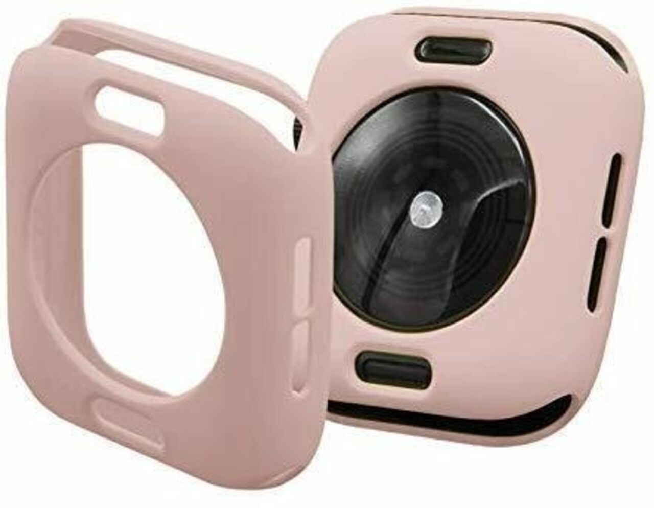 Strap-it® Strap-it Apple Watch TPU Hülle (Rosa Sand) Strap-it® Strap-it Apple Watch TPU Hülle (Rosa Sand)