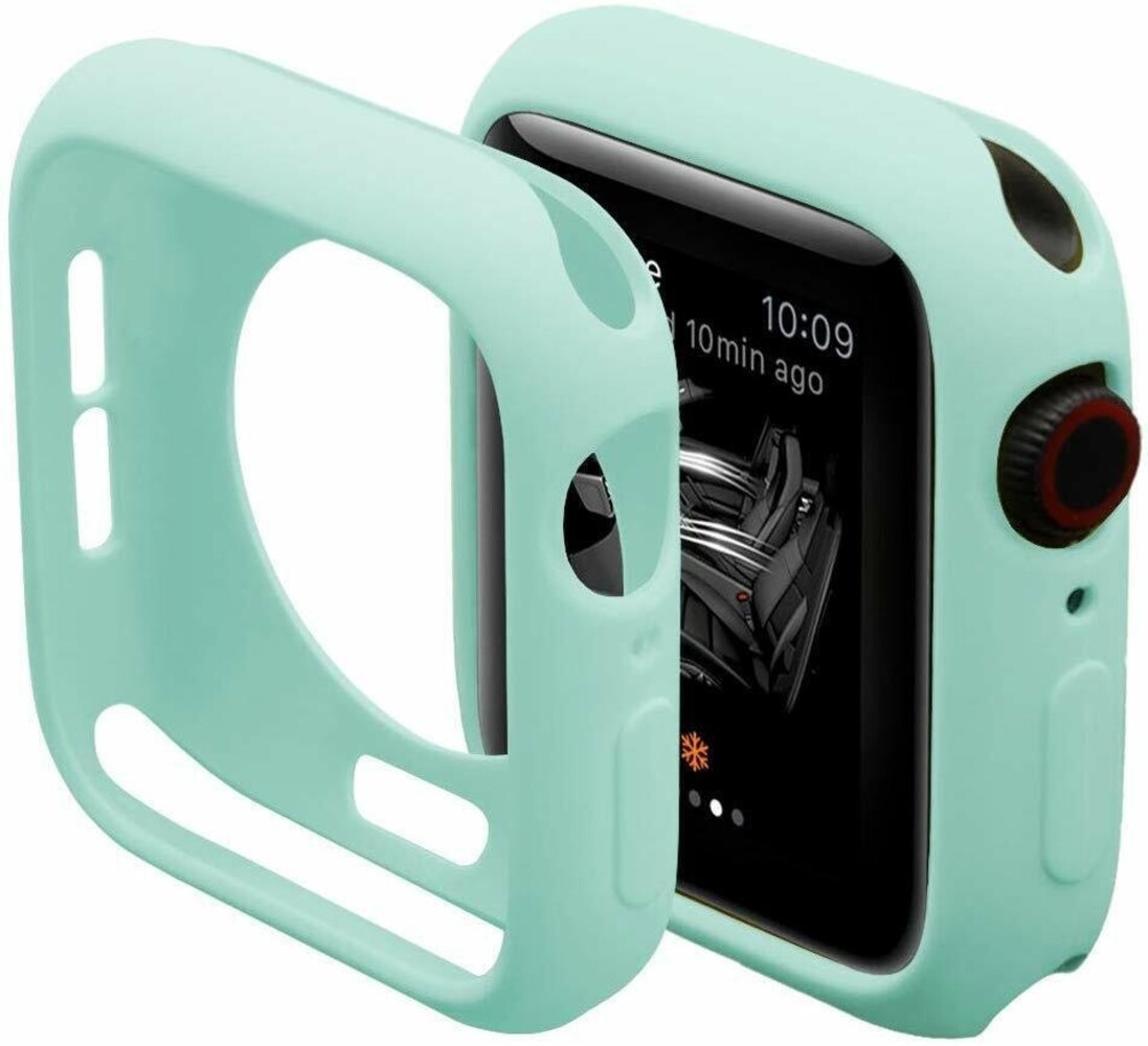 Strap-it® Strap-it Apple Watch TPU Hülle (Aqua)
