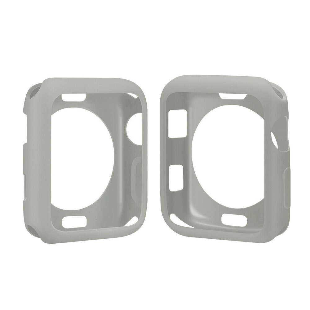 Strap-it® Strap-it Apple Watch TPU Hülle (Grau) Strap-it® Strap-it Apple Watch TPU Hülle (Grau)