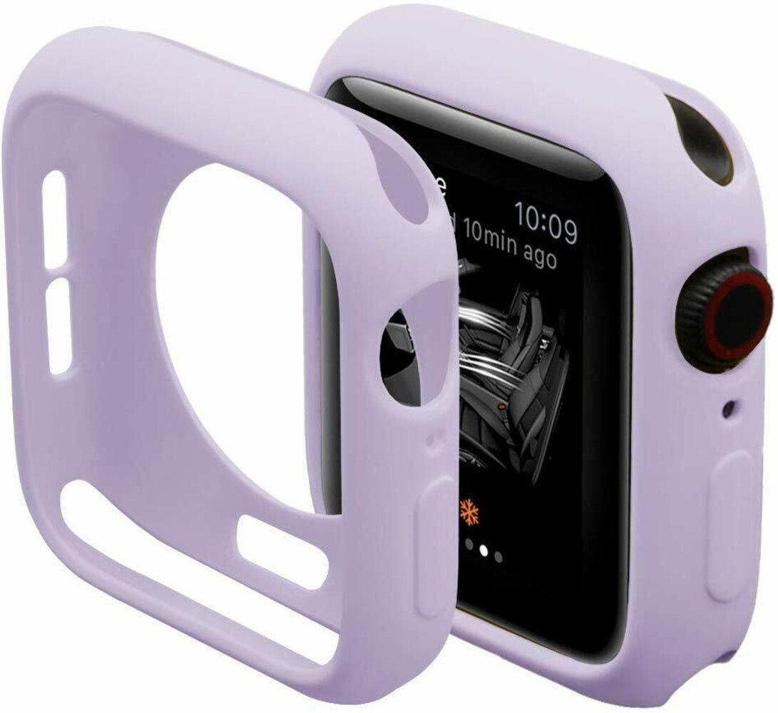 Strap-it® Strap-it Apple Watch TPU Hülle (Lila)