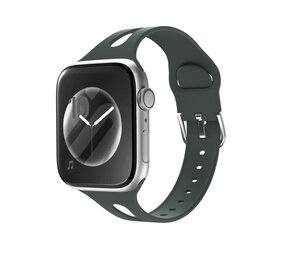 Strap-it® Apple Watch schlankes Silikonband (Grün) Strap-it® Apple Watch schlankes Silikonband (Grün)