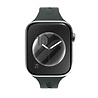 Strap-it® Strap-it Apple Watch schlankes Silikonband (Grün)