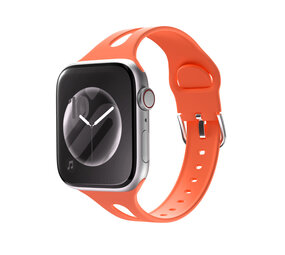 Strap-it® Apple Watch schlankes Silikonband (Koralle) Strap-it® Apple Watch schlankes Silikonband (Koralle)