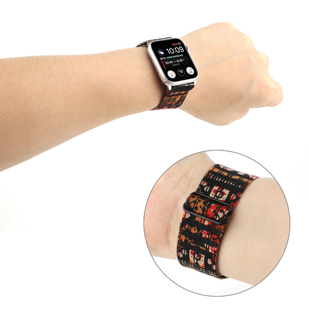 Strap-it® Strap-it Apple Watch Gummiband (Schwarzer mix) Strap-it® Strap-it Apple Watch Gummiband (Schwarzer mix)