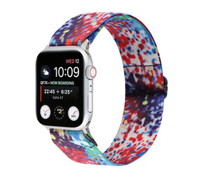 Strap-it® Apple Watch Gummiband (Bunt) Strap-it® Apple Watch Gummiband (Bunt)