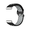 Strap-it® Strap-it Fitbit Versa 4 Sportarmband (Schwarz/Grau) Strap-it® Strap-it Fitbit Versa 4 Sportarmband (Schwarz/Grau)