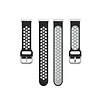 Strap-it® Strap-it Fitbit Versa 4 Sportarmband (Schwarz/Grau) Strap-it® Strap-it Fitbit Versa 4 Sportarmband (Schwarz/Grau)