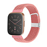 Strap-it® Strap-it Fitbit Versa / Versa 2 geflochtenes Armband (Rosa) Strap-it® Strap-it Fitbit Versa / Versa 2 geflochtenes Armband (Rosa)