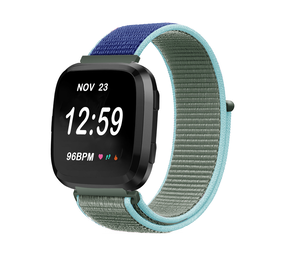 Strap-it® Fitbit Versa / Versa 2 Armband Nylon (Khaki) Strap-it® Fitbit Versa / Versa 2 Armband Nylon (Khaki)