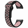 Strap-it® Strap-it Fitbit Versa / Versa 2 Sportarmband (Schwarz/Rosa) Strap-it® Strap-it Fitbit Versa / Versa 2 Sportarmband (Schwarz/Rosa)