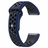 Strap-it® Strap-it Fitbit Versa / Versa 2 Sportarmband (Dunkelblau/Schwarz) Strap-it® Strap-it Fitbit Versa / Versa 2 Sportarmband (Dunkelblau/Schwarz)