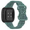 Strap-it® Strap-it Fitbit Versa 3 Silikonarmband mit Muster (Grün) Strap-it® Strap-it Fitbit Versa 3 Silikonarmband mit Muster (Grün)