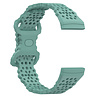 Strap-it® Strap-it Fitbit Versa 3 Silikonarmband mit Muster (Grün) Strap-it® Strap-it Fitbit Versa 3 Silikonarmband mit Muster (Grün)