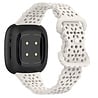 Strap-it® Strap-it Fitbit Versa 3 Silikonarmband mit Muster (Rosa sand) Strap-it® Strap-it Fitbit Versa 3 Silikonarmband mit Muster (Rosa sand)