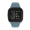 Strap-it® Strap-it Fitbit Versa 3 Silikonarmband mit Muster (Graublau) Strap-it® Strap-it Fitbit Versa 3 Silikonarmband mit Muster (Graublau)