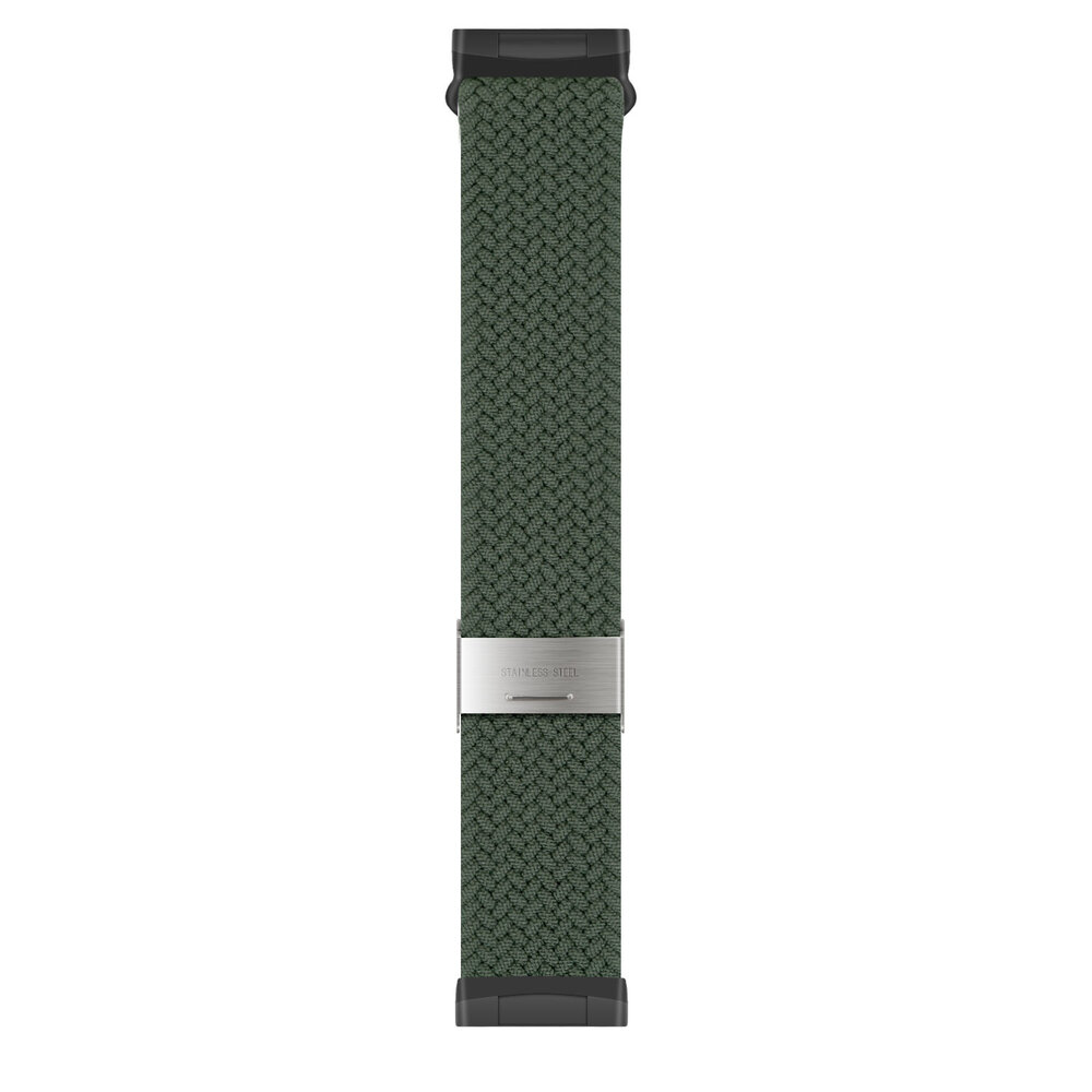 Strap-it® Strap-it Fitbit Versa 3 verstellbares geflochtenes Armband (Olivgrün) Strap-it® Strap-it Fitbit Versa 3 verstellbares geflochtenes Armband (Olivgrün)