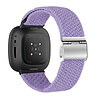 Strap-it® Strap-it Fitbit Versa 3 verstellbares geflochtenes Armband (Lila) Strap-it® Strap-it Fitbit Versa 3 verstellbares geflochtenes Armband (Lila)