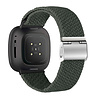 Strap-it® Strap-it Fitbit Versa 3 verstellbares geflochtenes Armband (Dunkelgrün) Strap-it® Strap-it Fitbit Versa 3 verstellbares geflochtenes Armband (Dunkelgrün)