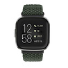 Strap-it® Strap-it Fitbit Versa 3 verstellbares geflochtenes Armband (Dunkelgrün) Strap-it® Strap-it Fitbit Versa 3 verstellbares geflochtenes Armband (Dunkelgrün)