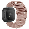 Strap-it® Strap-it Fitbit Versa 3 Scrunchie Armband (Beige mit Perlen) Strap-it® Strap-it Fitbit Versa 3 Scrunchie Armband (Beige mit Perlen)