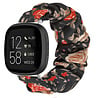 Strap-it® Strap-it Fitbit Versa 3 Scrunchie Armband (Blümen) Strap-it® Strap-it Fitbit Versa 3 Scrunchie Armband (Blümen)