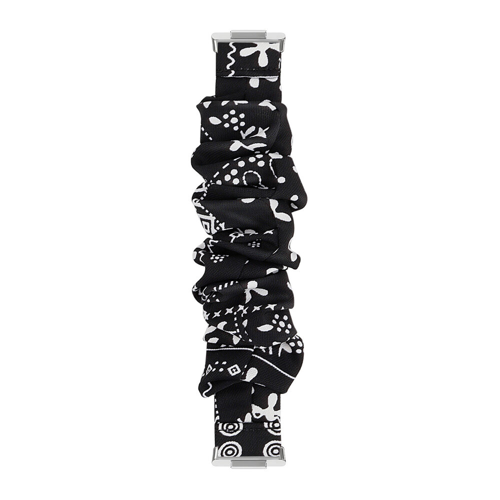 Strap-it® Strap-it Fitbit Versa 3 Scrunchie Armband (Schwarz Mix) Strap-it® Strap-it Fitbit Versa 3 Scrunchie Armband (Schwarz Mix)